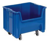 11M632 Mbl Stack Bin, 12.5x16.5x17.5, Blue