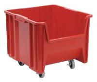 11M634 Mbl Stack Bin, 12.5x16.5x17.5, Red