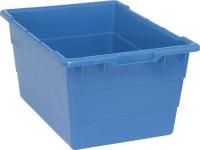 11M642 Tote, Stacking, 12x17.25x24, Blue