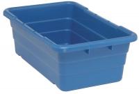 11M648 Tote, Stacking, 8.5 x 16 In, Blue