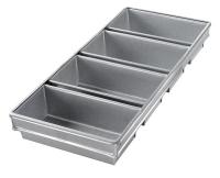 11M722 Bread Pan, 4-Strap, 9x4-1/2