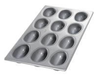 11M850 Egg/Football Cake Pan, 12 Moulds