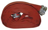 11N803 Supply Line Fire Hose, Dia. 4 In., Red