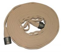 11N821 Attack Line Fire Hose, 400 psi, Tan