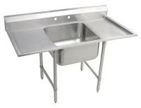 11U297 Scullery Sink, SingleBowl, Floor Mount