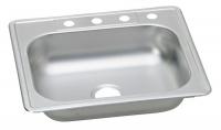 11U319 Kitchen Sink, SingleBowl, Top Mount