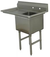 11U364 Scullery Sink, Single Bowl, 24x 24