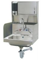 11U384 Hand Sink, Towel And Soap Dispenser