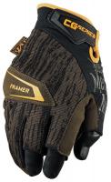 11V544 Mechanics Gloves, Black/Moss, 2XL, PR