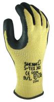 11V562 Cut Resistant Gloves, Yellow/Black, L, PR