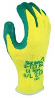 11V564 Cut Resistant Gloves, Yellow/Green, S, PR
