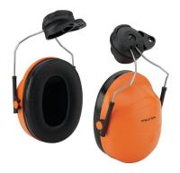 11W026 Ear Muff, 27dB, Cap Mount, Orange