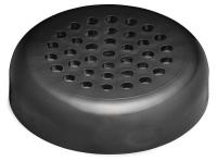 11W160 Shaker Top, Perforated, 12 oz., Black, PK12