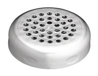 11W161 Shaker Top, Perforated, 12 oz., Chrome, PK12