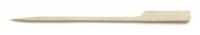 11W169 Paddle Pick, 4-1/2 In., Bamboo, PK 100