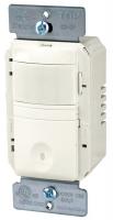 11X307 Vacancy Sensor, PIR, 0-600W, Light Almond