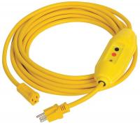 11X434 GFCI In-Line Cord, 5-15R, 50 ft, Auto Reset