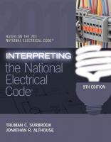 11X644 Interpreting National Electrical Code 9e