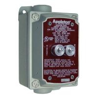 11Y367 GFI Cover, Box, 125V, 20A, 1/2Hub, DE, CF Alum