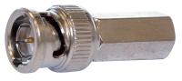 11Y863 Cable Coupler, BNC/Male, RG6 Coax, PK 10