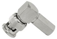 11Y879 Cable Coupler, BNC/Male, RG6 Coax, PK 10