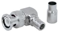 11Y882 Cable Coupler, BNC/Male, RG6 Coax, PK 10