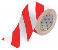 11Z115 Floor Marking Tape, Roll, 4In W, 100 ft. L