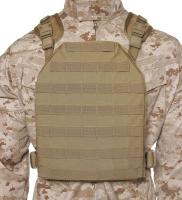 11Z582 Plate Carrier Harness, Coyote Tan, L/XL