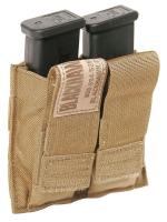 11Z678 Double Mag Pouch, Coyote Tan, Pistol Mags