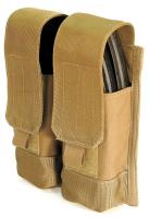 11Z687 Double Mag Pouch, Coyote Tan, AK Mags