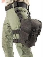 11Z751 Gask Mask Pouch, Black, Gas Masks
