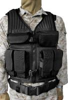 11Z755 Omega Elite Tactical Vest No 1, Black,