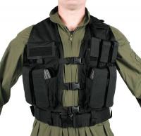 11Z762 Urban Assault Vest, Black,