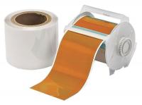 12A024 Floor Marking Tape, Roll, 4In W, 100 ft. L