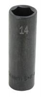 12A451 Socket, Deep, 3/8 In Dr, 5/8 In