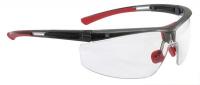 12A562 Safety Glasses, Clear Lens, Half Frame