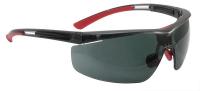 12A572 Safety Glasses, Smoke Lens, Half Frame