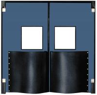 12A658 Door, Swinging, 8 Ft x 5 Ft, Cadet Blue, PR