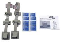12C140 HPLC 4-Stack Fastener Kit, Gray