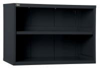 12C793 Extra Wide Overhead Cabinet, W 45 In, Blk