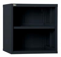 12C796 Overhead Storage Cabinet, W 30 In, Black
