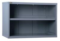 12C820 Extra Wide Overhead Cabinet, W 45 In, Gray