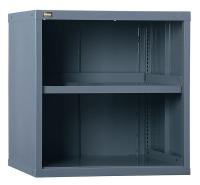 12C823 Overhead Storage Cabinet, W 30 In, Gray