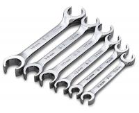 12D228 Flare Nut Wrench Set, 12 Pt, 9-21mm, 6 Pc