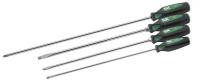 12D238 Screwdriver Set, Cushion Grip Long, 4 Pcs