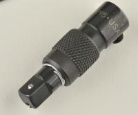 12D254 Socket Adapter, Lock, 1/4 F x1/4 M, 1-3/4 L