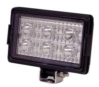 12D298 Work Light, Rect, LED, 12/24VDC, 6-5/16 In W