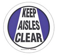 12D582 B534FS 17in BK, BL/WT KEEP AISLES CLR