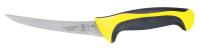 12E717 Boning Knife, Curved, 6 In., Yellow Handle