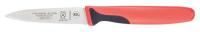 12E724 Paring Knife, 3 In., Red Handle